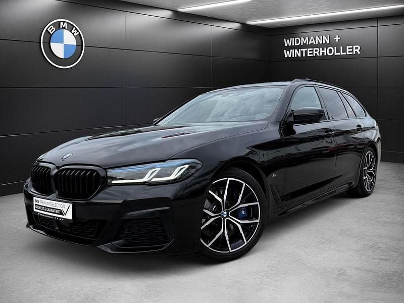 Schwarz Gebraucht 2022 BMW 530 M Sport Kombi | 47.480 € (Teuer) - Bild 1/3