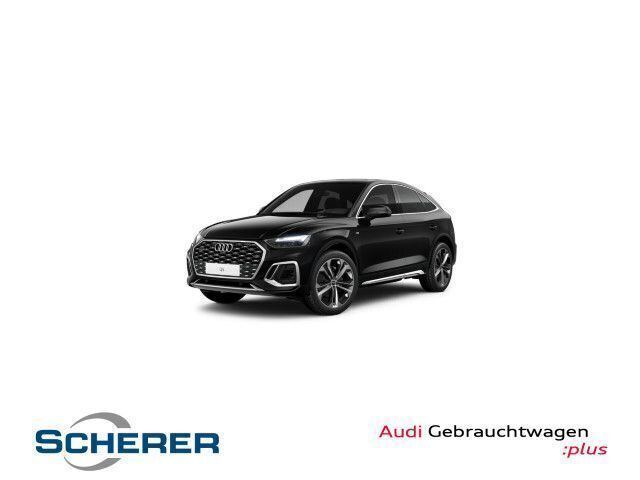 Mythosschwarz metallic (metallic) Gebraucht 2023 Audi Q5 Sportback Business SUV | 46.890 € (Fairer Preis) - Bild 1/4