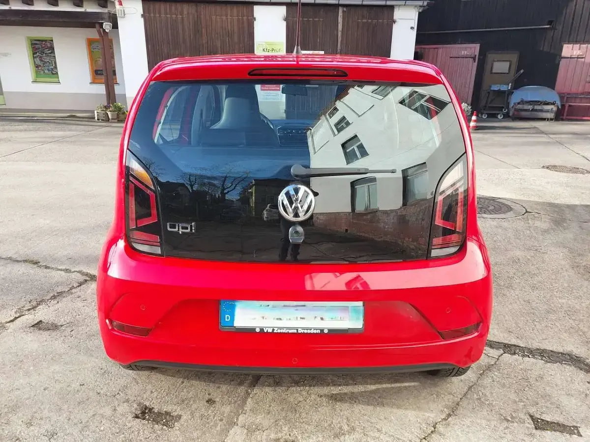 Gebraucht VW up! move up! 75 PS (55 kW) 2018 Rot Kleinwagen