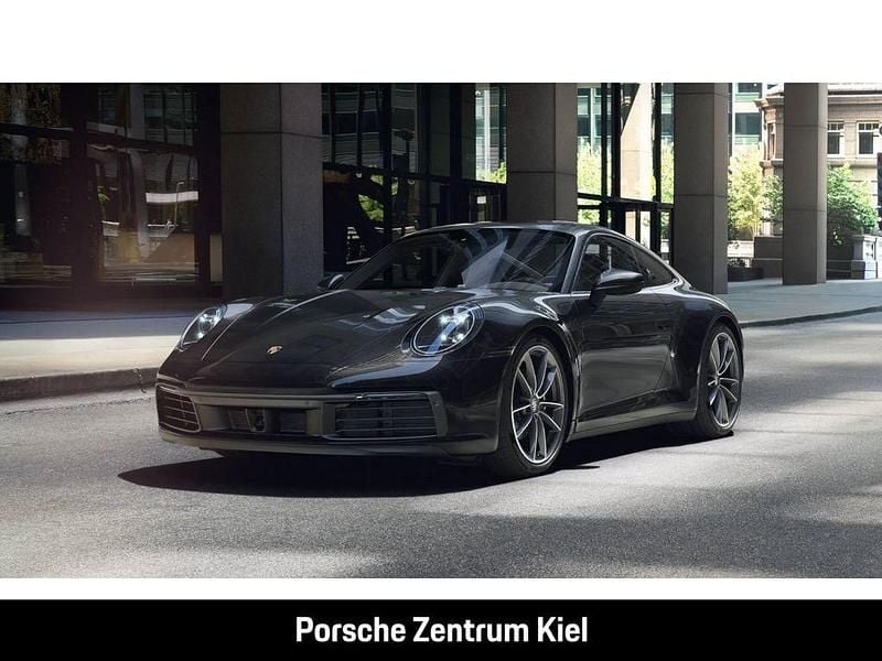 Tiefschwarzmetallic Gebraucht 2021 Porsche 911 Carrera Coupé | 122.980 € (Etwas zu teuer) - Bild 1/4