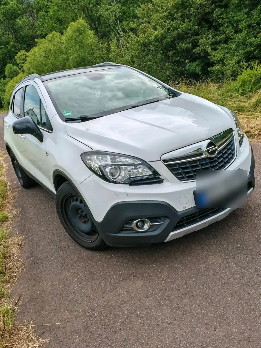 Gebraucht Opel Mokka 136 PS (100 kW) 2015 Weiß SUV