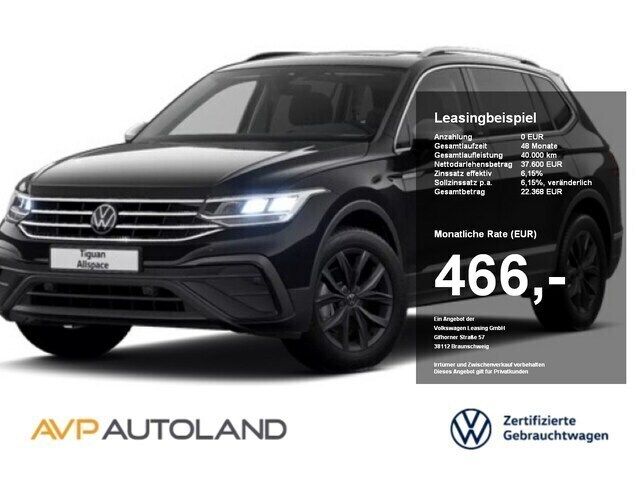 Deep black perleffekt Gebraucht 2024 VW Tiguan Allspace Move SUV | 37.600 € (Fairer Preis) - Bild 1/4
