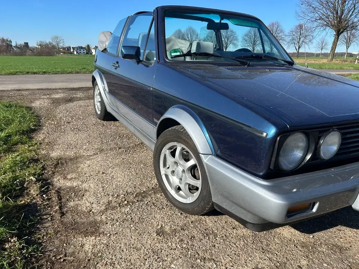 Gebraucht VW Golf Cabriolet 98 PS (72 kW) 1990 Blau Cabrio