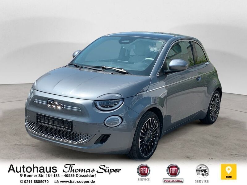 Grau Gebraucht 2022 Fiat 500e La Prima Kleinwagen | 18.990 € (Fairer Preis) - Bild 1/4