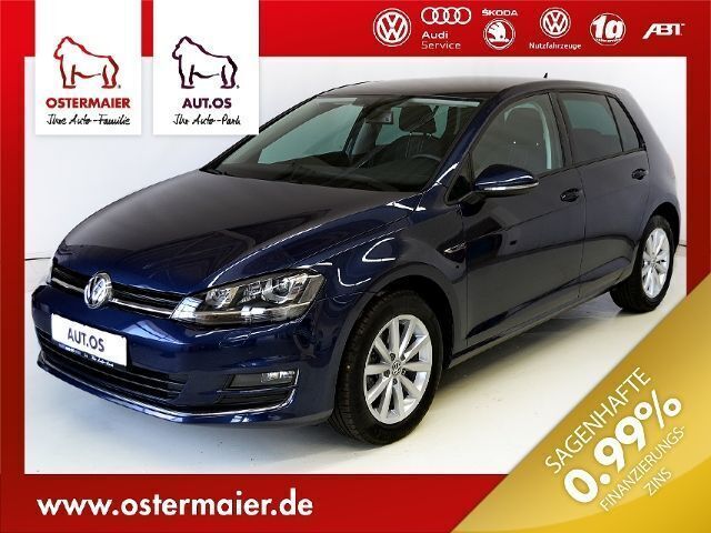 Blau metallic Gebraucht 2015 VW Golf VII Comfortline Limousine | 18.920 € (Teuer) - Bild 1/4