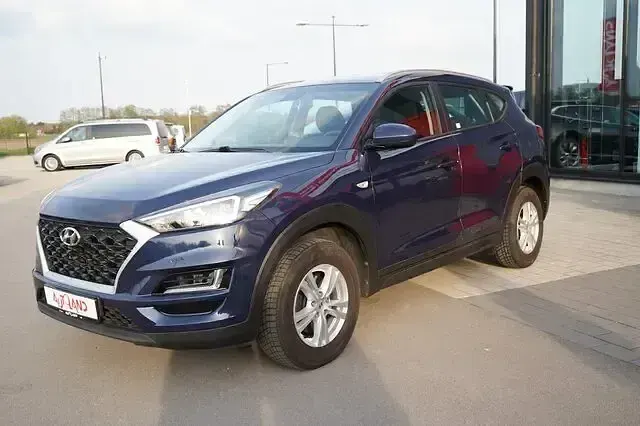 Gebraucht Hyundai Tucson Select 132 PS (97 kW) 2019 Blau SUV
