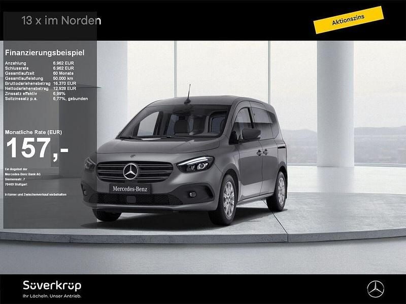 Grau Gebraucht 2022 Mercedes Citan 110 Progressive Kombi | 19.890 € (Fairer Preis) - Bild 1/4