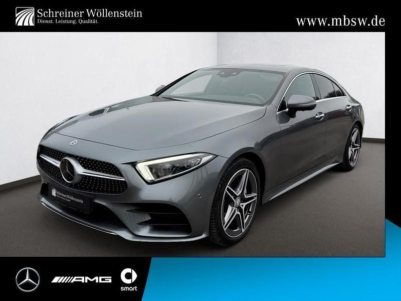 Selenitgrau Gebraucht 2018 Mercedes CLS350 AMG Coupé | 39.890 € - Bild 1/4