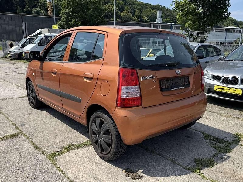 Gebraucht Kia Picanto LX 65 PS (47 kW) 2005 Orange Kleinwagen