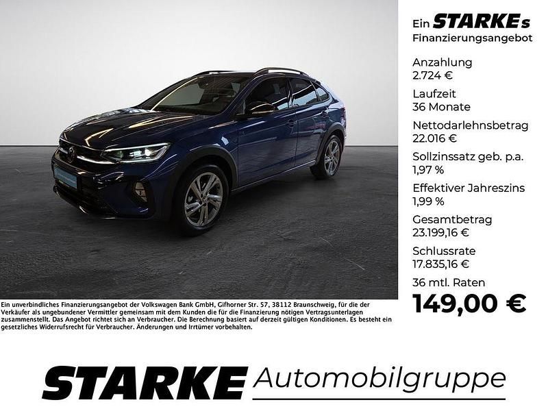 Blau Gebraucht 2025 VW Taigo R-line SUV | 24.550 € (Etwas zu teuer) - Bild 1/4