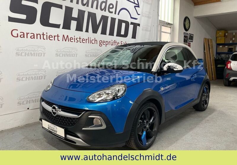 Gebraucht Opel Adam Rocks Rocks 90 PS (66 kW) 2015 Blau Kleinwagen