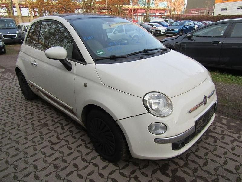 Weiß Gebraucht 2007 Fiat 500 Lounge Kleinwagen | 2.990 € (Guter Preis) - Bild 1/4