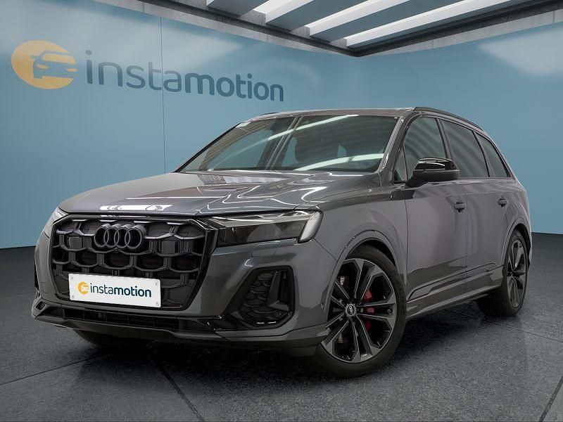 Grau Gebraucht 2024 Audi Q7 S-Line SUV | 76.749 € (Teuer) - Bild 1/4