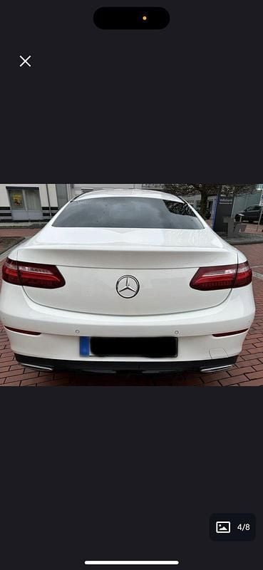 Gebraucht Mercedes E220 AMG line 194 PS (142 kW) 2017 Weiß Coupé
