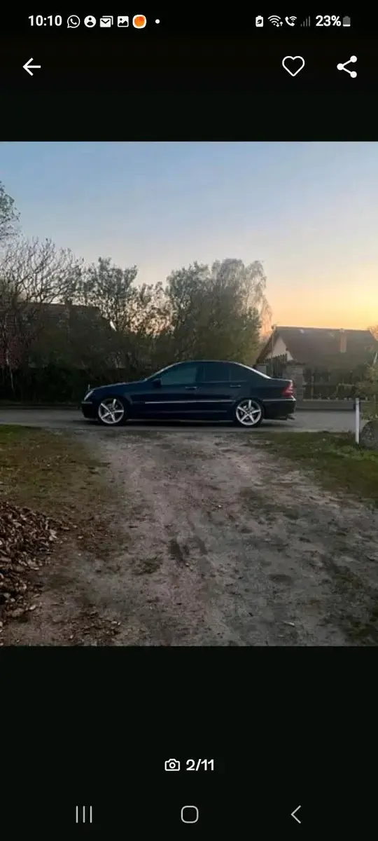 Gebraucht Mercedes C320 218 PS (160 kW) 2000 Blau Limousine