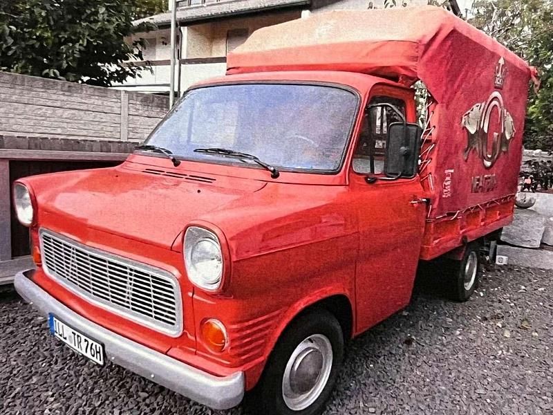Rot Gebraucht 1976 Ford Transit Van / Kleinbus | 7.500 € - Bild 1/4