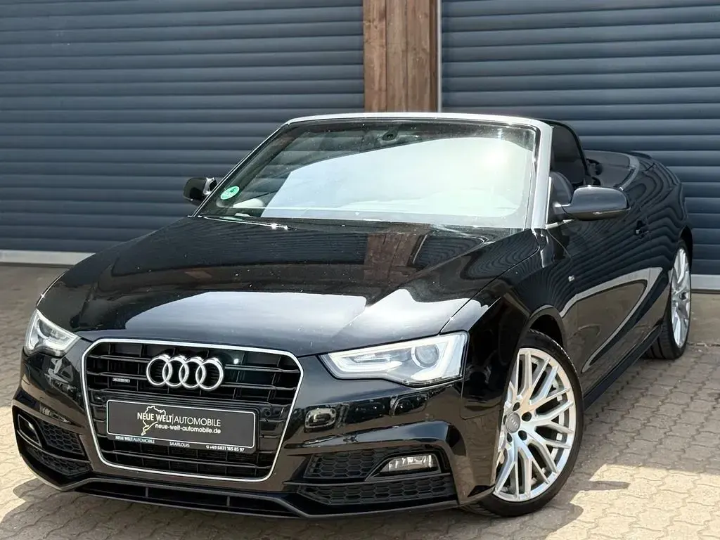 Gebraucht Audi A5 Cabriolet S-Line 190 PS (139 kW) 2016 Schwarz Cabrio