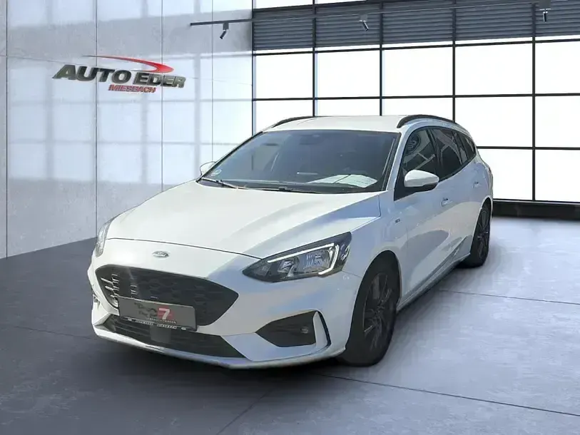 Gebraucht Ford Focus ST-Line 125 PS (91 kW) 2019 Frostweiß Kombi