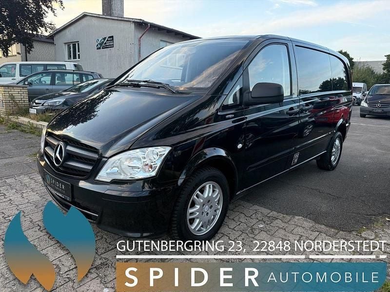 Schwarz Gebraucht 2013 Mercedes Vito Van / Kleinbus | 11.500 € (Etwas zu teuer) - Bild 1/4
