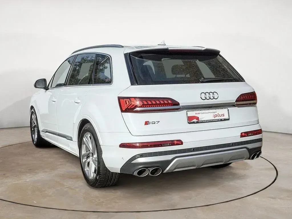 Gebraucht Audi SQ7 Ambiente 507 PS (372 kW) 2022 Gletscherweiß metallic SUV