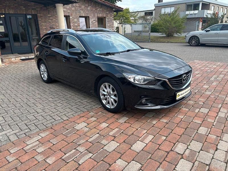 Schwarz Gebraucht 2013 Mazda 6 Center-Line Kombi | 10.999 € (Guter Preis) - Bild 1/4