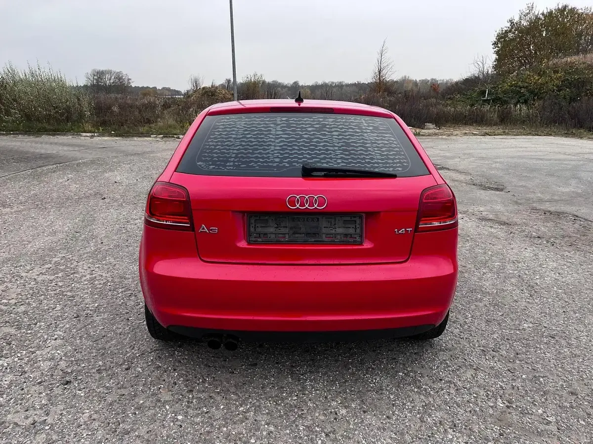 Gebraucht Audi A3 125 PS (91 kW) 2008 Rot Kleinwagen