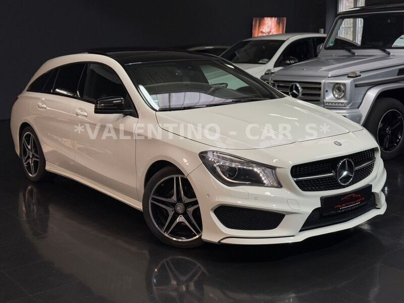 Weiß Gebraucht 2016 Mercedes CLA200 Shooting Brake AMG Kombi | 18.849 € (Fairer Preis) - Bild 1/4