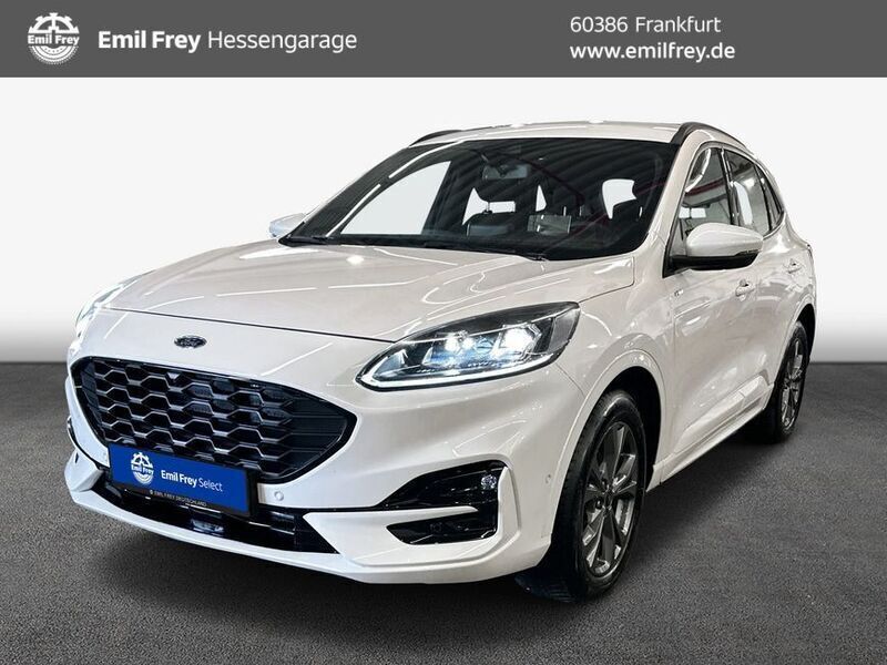 White platinum metallic Gebraucht 2023 Ford Kuga ST-Line SUV | 23.950 € (Superpreis) - Bild 1/4