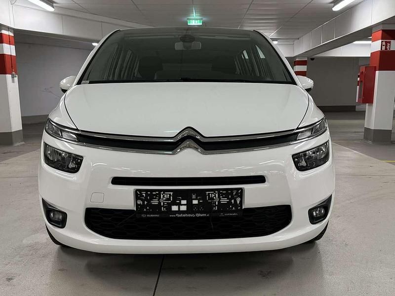 Gebraucht Citroën Grand C4 Picasso PureTech 131 PS (96 kW) 2016 Weiß Van / Kleinbus