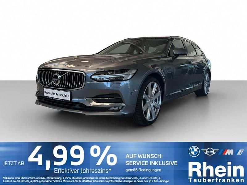 Grau Gebraucht 2018 Volvo V90 Inscription Kombi | 28.440 € (Etwas zu teuer) - Bild 1/4