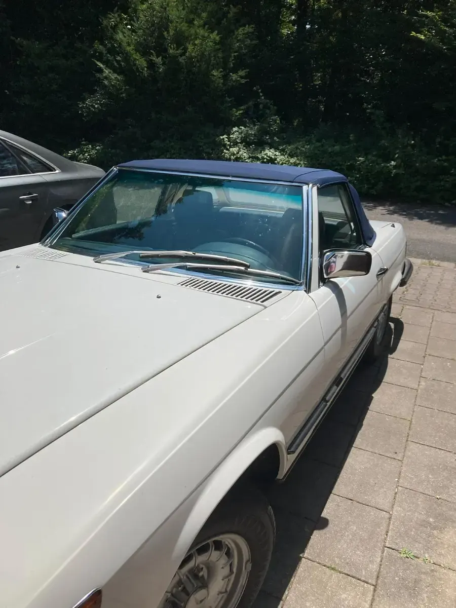 Gebraucht Mercedes SL450 218 PS (160 kW) 1980 Weiß Cabrio