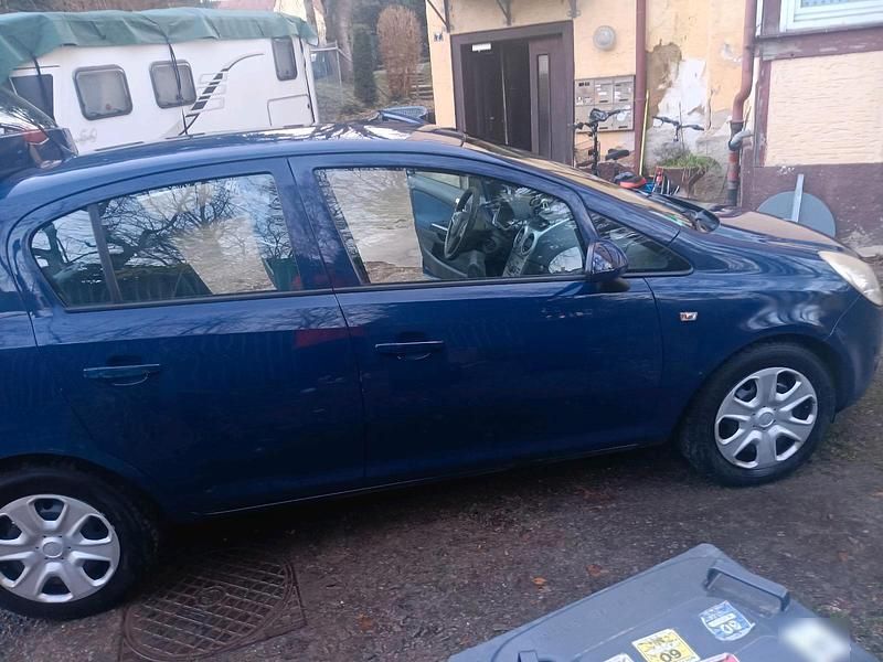 Gebraucht Opel Corsa 60 PS (44 kW) 2009 Blau Kleinwagen