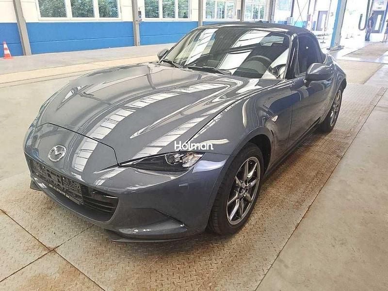 Grau Gebraucht 2021 Mazda MX5 Selection Cabrio | 24.275 € (Superpreis) - Bild 1/4