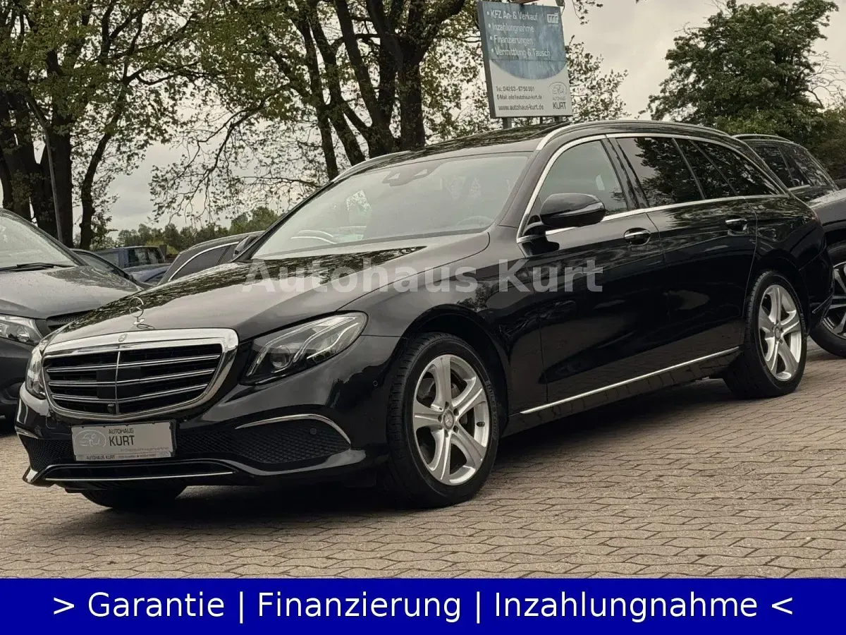Gebraucht Mercedes E220 Exclusive 194 PS (142 kW) 2018 Schwarz Kombi