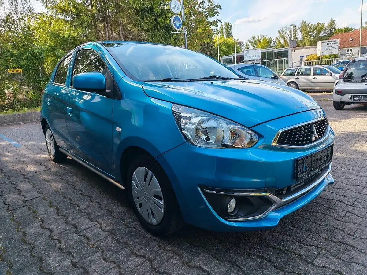 Gebraucht Mitsubishi Space Star Top 71 PS (52 kW) 2021 Blau Kleinwagen