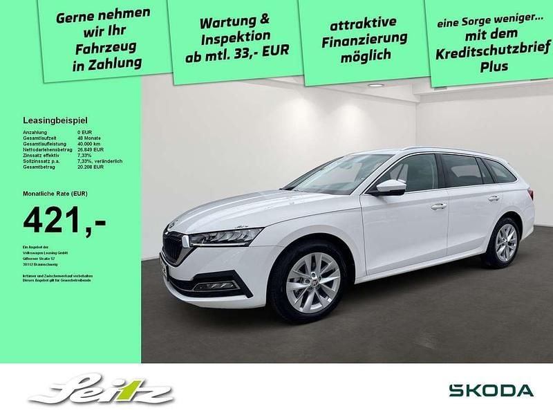 Candyweiss Gebraucht 2023 Skoda Octavia Style Kombi | 26.199 € (Fairer Preis) - Bild 1/3