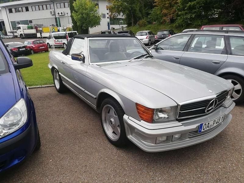 Gebraucht Mercedes SL280 185 PS (136 kW) 1983 Silber Cabrio