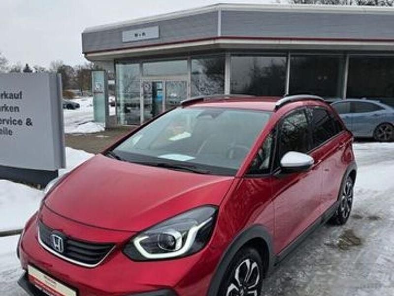 Premium crystal red metallic Gebraucht 2022 Honda Jazz Executive Kleinwagen | 19.850 € (Fairer Preis) - Bild 1/4