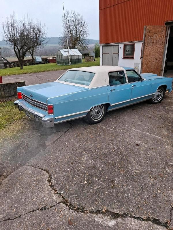 Gebraucht Lincoln Continental 211 PS (155 kW) 1978 Blau Limousine