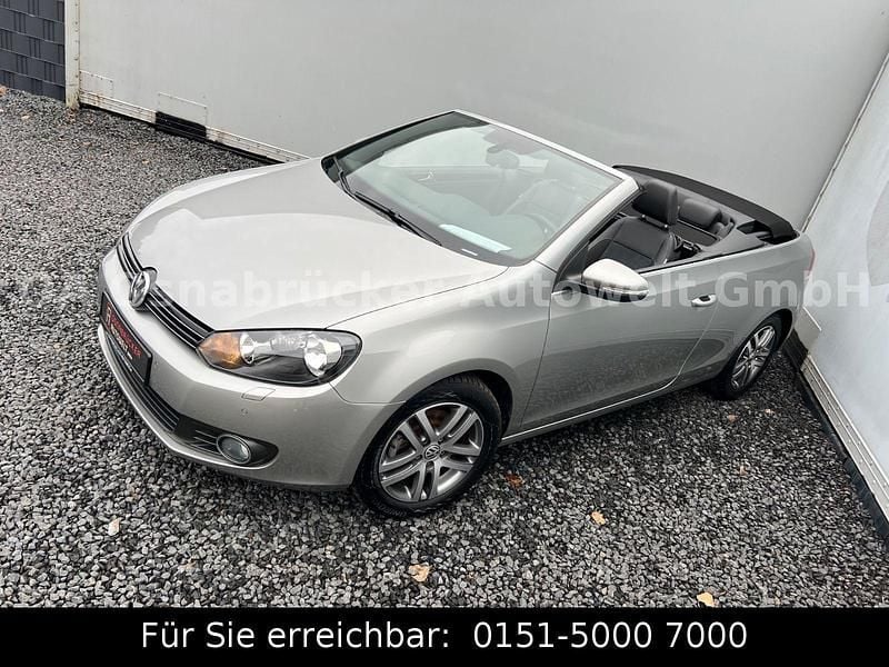 Gebraucht VW Golf Cabriolet 105 PS (77 kW) 2012 Silber Cabrio