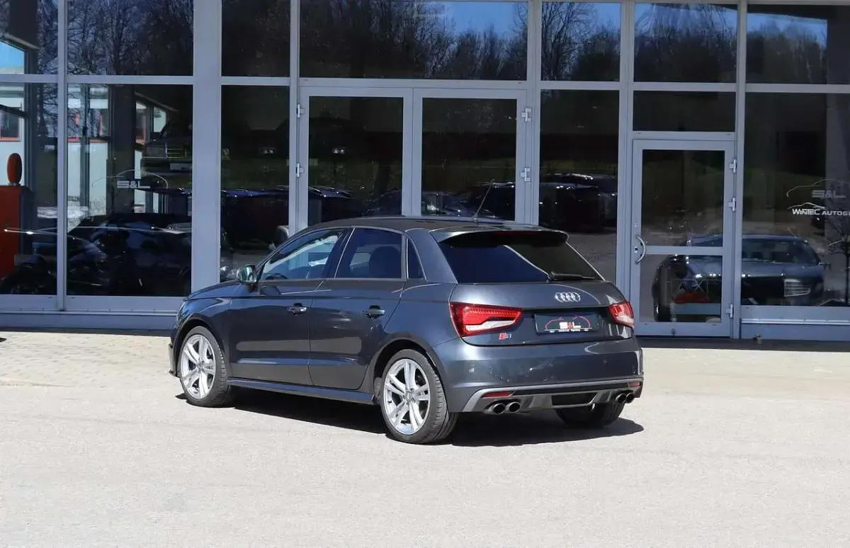 Gebraucht Audi S1 Sportback Sport 231 PS (169 kW) 2014 Daytonagrau perleffekt Kleinwagen