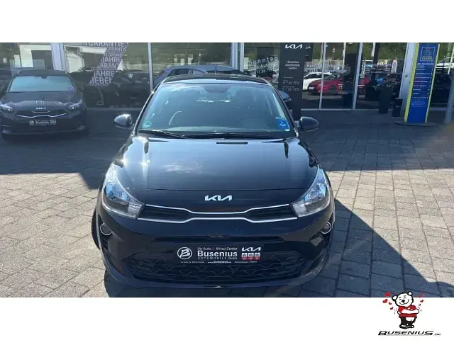 Gebraucht Kia Rio Vision 101 PS (74 kW) 2023 Abp) aurora black pearl m (schwarz Limousine