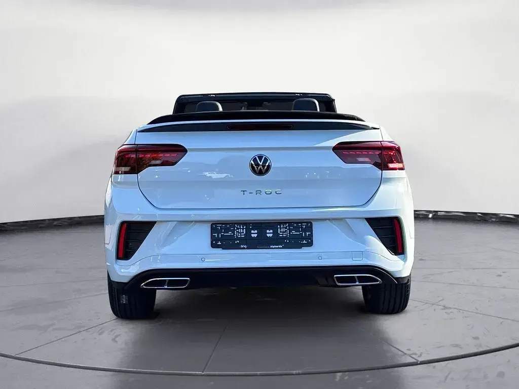 Neu VW T-Roc Cabriolet R-line 150 PS (110 kW) 2025 Weiß Cabrio