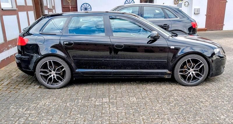 Usata Audi A3 101 CV (74 kW) 2007 Nero Utilitaria