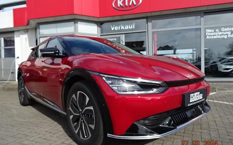 Runway rot metallic Neu 2024 Kia EV6 4 SUV | 53.990 € (Teuer) - Bild 1/4
