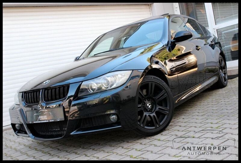 Black sapphire metallic Gebraucht 2008 BMW 330 M Sport Limousine | 8.990 € (Superpreis) - Bild 1/4