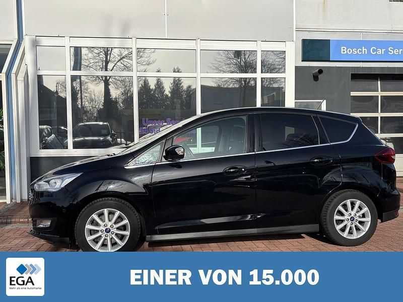 Gebraucht Ford C-MAX Titanium 150 PS (110 kW) 2019 Schwarz metallic Van / Kleinbus