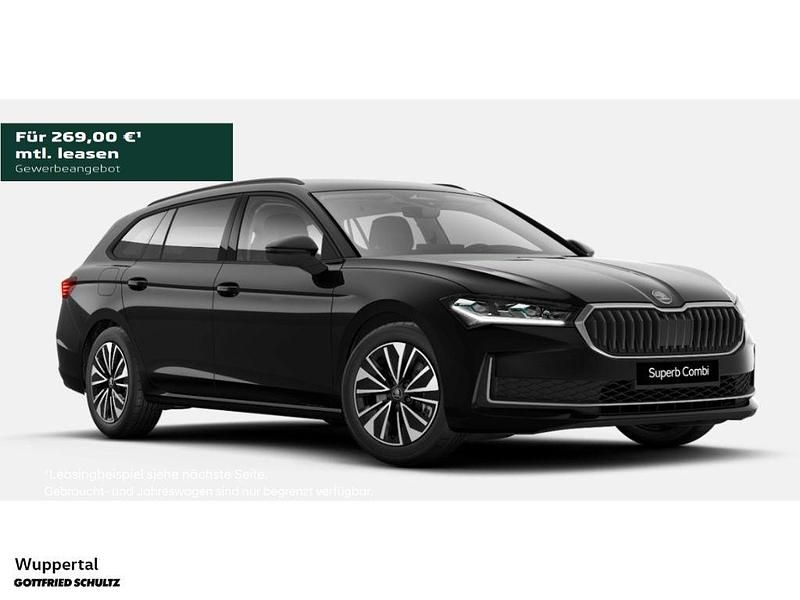Neu Skoda Superb Selection 150 PS (110 kW) 2025 Schwarz Kombi