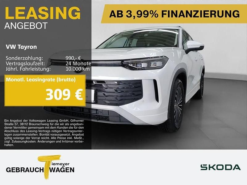 Gebraucht VW Tayron Life 150 PS (110 kW) 2025 Weiß SUV