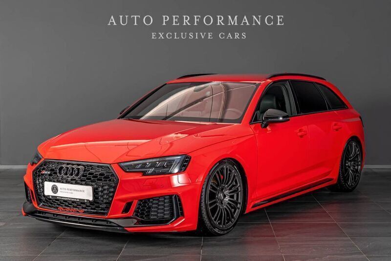 Rot Gebraucht 2018 Audi RS4 Sport Limousine | 55.399 € (Guter Preis) - Bild 1/4